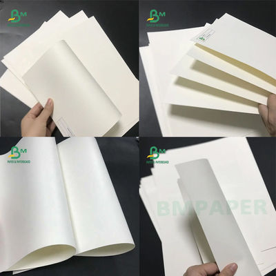 ফুড গ্রেড 210 / 230g + 15g পলি প্রলিপ্ত সাদা কাপ স্টক পেপার বোর্ড কাপ পেপার বোল পেপারের জন্য রোলস