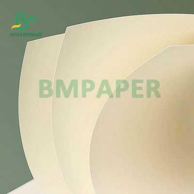 নোটবুকের জন্য আনকোটেড হলুদ বন্ড পেপার 60gsm 70gsm লেখার কাগজ