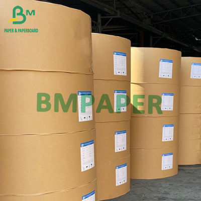 কোর 360g 420g 500g কোর পেপার সামগ্রী তৈরির জন্য পুনর্ব্যবহৃত পাল্প ক্রাফ্ট পেপার স্লিটেড রোলস