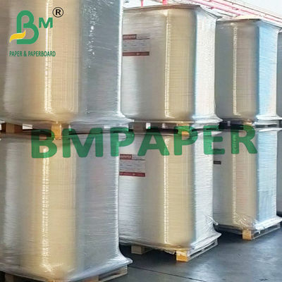 ওষুধের লেবেলের জন্য 350um 400um সাদা স্থায়িত্ব পিপি সিন্থেটিক কাগজ