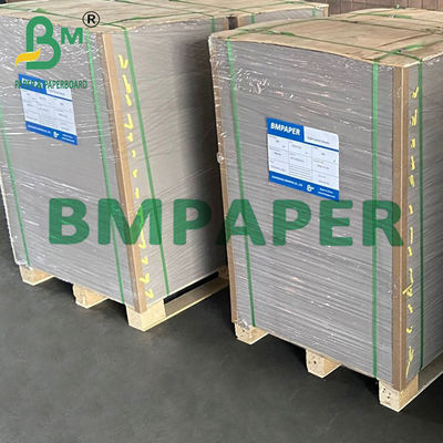 গার্মেন্টস বক্সের জন্য 1000g 107x77cm কার্টন ব্ল্যাঙ্ক পেপার ধূসর সাদা