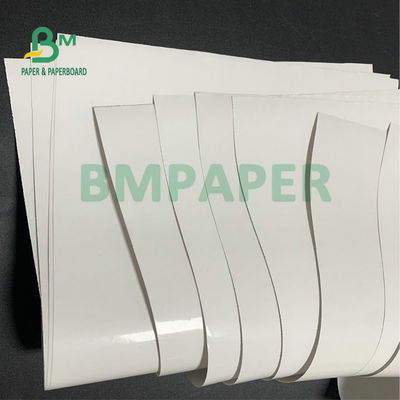 সুপার হোয়াইট 80gsm গ্লস কাস্ট প্রলিপ্ত কাগজ 1020mm 1365mm জাম্বো রোল