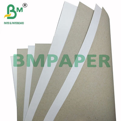 300gsm 400gsm 64x90cm এক পার্শ্বযুক্ত প্রলিপ্ত ডুপ্লেক্স বোর্ড পেপার গ্রে ব্যাক প্যাকিংয়ের জন্য