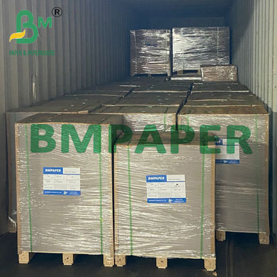 300gsm 400gsm 64x90cm এক পার্শ্বযুক্ত প্রলিপ্ত ডুপ্লেক্স বোর্ড পেপার গ্রে ব্যাক প্যাকিংয়ের জন্য