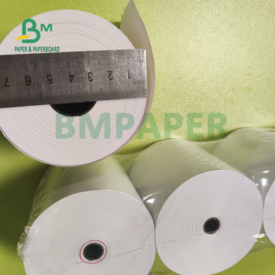 ক্যাশ রেজিস্টার মেশিনের জন্য 55gsm 60gsm থার্মাল প্রিন্টার পেপার রোল 57 x 40mm