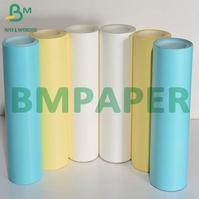 60g ব্লু হোয়াইট সিলিকন প্রলিপ্ত পেপার গ্লাসিন পেপার রিলিজ পেপার জাম্বো রোল