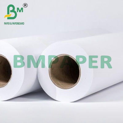36 ′′ x 150 ′′ প্লটার পেপার 20LB লেপবিহীন 96 উজ্জ্বল সাদা ইঞ্জিনিয়ারদের জন্য