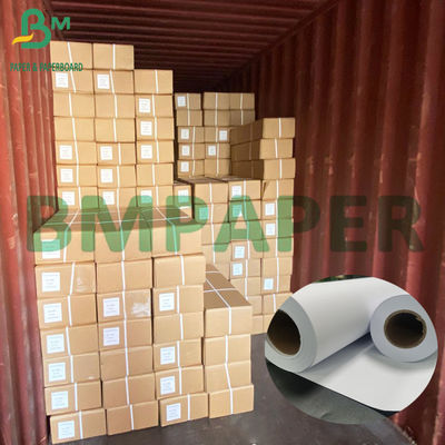 হাই - ব্রাইট প্লটটার পেপার রোল 20 পাউন্ড 24 '× 150' পরিষ্কার উপস্থাপনা বন্ড কাগজ
