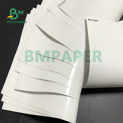 লেবেল স্টিকার তৈরির জন্য চকচকে 80gsm 100gsm C1S লেপযুক্ত ক্রোমো কাগজ