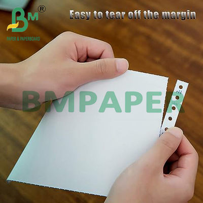 8.5 x 11 ইঞ্চি সাদা গোলাপী এনসিআর কার্বনহীন কপি কাগজ ডট ম্যাট্রিক্স প্রিন্টারের জন্য