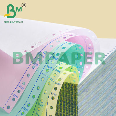 8.5 x 11 ইঞ্চি সাদা গোলাপী এনসিআর কার্বনহীন কপি কাগজ ডট ম্যাট্রিক্স প্রিন্টারের জন্য