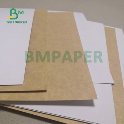 270gm লেপা সাদা শীর্ষ Kraft ব্যাক পেপার বোর্ড জন্য নিতে বক্স খাদ্য নিরাপদ