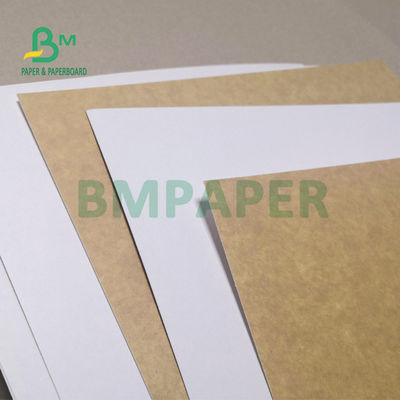 270gm লেপা সাদা শীর্ষ Kraft ব্যাক পেপার বোর্ড জন্য নিতে বক্স খাদ্য নিরাপদ