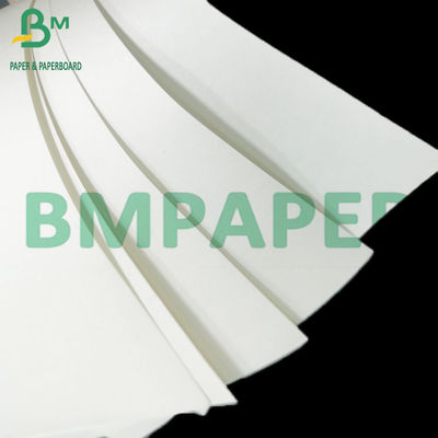 100g 120g শপিং ব্যাগের জন্য উচ্চ প্রসার্য শক্তি সাদা ব্লিচড কারুশিল্প কাগজ