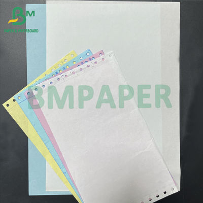 মুদ্রণ লেখার ক্রমাগত 55gsm এনসিআর কাগজ কার্বনহীন কপি কাগজ
