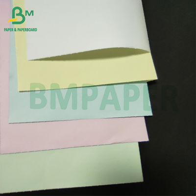 সাদা গোলাপী হলুদ কার্বনহীন কপি কাগজ 50g থেকে 60gsm CCP