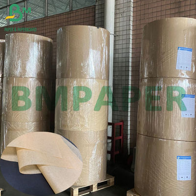 40 গ্রাম 50 গ্রাম প্যাকেজিংয়ের জন্য ব্রাউন এমজি ক্রাফ্ট পেপার রিবড ক্রাফ্ট পেপার