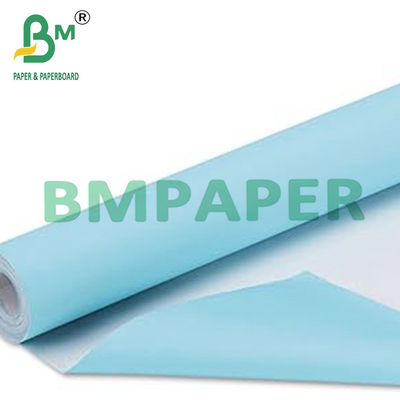ইঞ্জিনিয়ারিং অঙ্কনের জন্য সাদা পিছনের সাথে 80g 24 "x 150ft নীল প্লটিং কাগজ