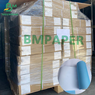 A0 A1 80gms ব্লু প্রিন্ট পেপার হোয়াইট ব্যাক 50 মিটার রোল 2 ইঞ্চি কোর, 5 পিসি একটি কার্টন