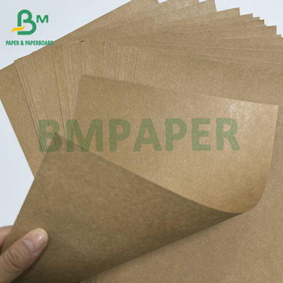 ফাস্ট ফুড প্যাকেজিং ব্রাউন ক্রাফ্ট 270gsm Greaseproof PE Coated Paper