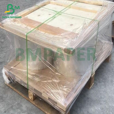 একপাশের সিলভার গ্লোসি লেপ 70gsm সিভার ধাতব কাগজ