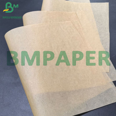 প্যাকেজিংয়ের জন্য 35 গ্রাম একক পাশের চকচকে এমজি গোল্ডেন ব্রাউন রিবেড ক্রাফ্ট পেপার রোল