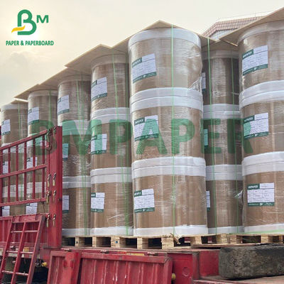 হোয়াইট গ্রীস এবং তেল প্রতিরোধী কাগজ রোলস 35gsm 50gsm চমৎকার গ্রীস হোল্ডিং