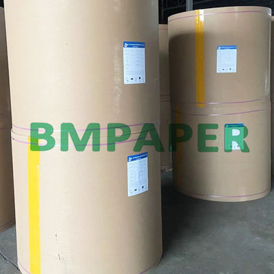 30 &quot;x 150ft পুনর্ব্যবহারযোগ্য উপাদান প্যাকিং জন্য বাদামী কারুশিল্প কাগজ রোল