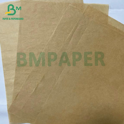 স্ন্যাক ফুডের প্যাকেজিংয়ের জন্য 38 জিএসএম পরিবেশ বান্ধব গ্রীস প্রতিরোধী ক্রাফ্ট পেপার