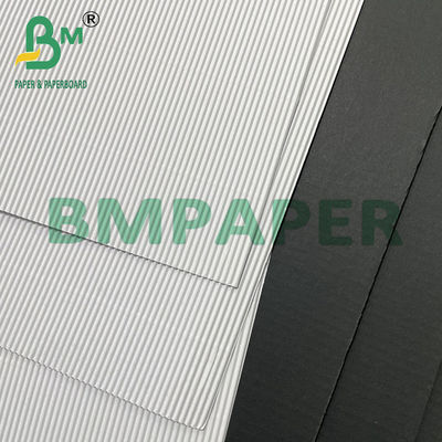 20 X 28 &quot;হালকা সাদা কালো corrugated কার্ডবোর্ড F ফ্লিট কাগজ প্যাকেজিং জন্য
