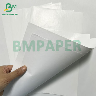 সাদা মসৃণ 80 গ্রাম পরিবেশ সুরক্ষা লেবেল স্টিকার কাগজ