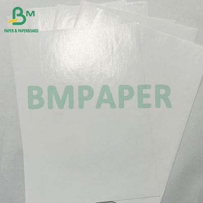 সাদা মসৃণ 80 গ্রাম পরিবেশ সুরক্ষা লেবেল স্টিকার কাগজ