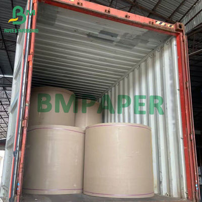 170grs 200grs 220grs সাদা শীর্ষ লাইনার কাগজ টয়লেট পেপার কোর জন্য কোর একপাশে সাদা একপাশে Kraft