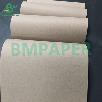 60g স্থিতিশীল মানের Dunkelbraunes Kraft কাগজ রোল কোর তৈরির জন্য কাগজ