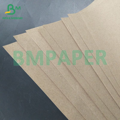 60g স্থিতিশীল মানের Dunkelbraunes Kraft কাগজ রোল কোর তৈরির জন্য কাগজ