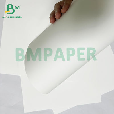 180mic মসৃণ জলরোধী পিইটি সিন্থেটিক কাগজ ব্যানার উপাদান