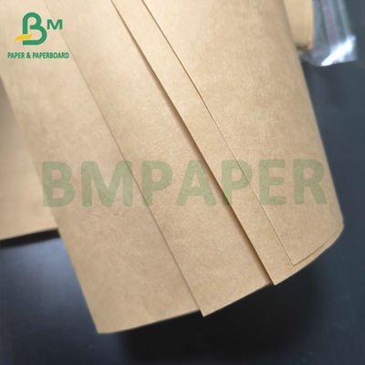 বাদামী ও সাদা উচ্চ প্রসার্য ব্যাগ ক্রাফ্ট পেপার 80gsm 90gsm প্রসারিত ক্রাফ্ট পেপার
