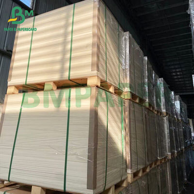 বাদামী ও সাদা উচ্চ প্রসার্য ব্যাগ ক্রাফ্ট পেপার 80gsm 90gsm প্রসারিত ক্রাফ্ট পেপার