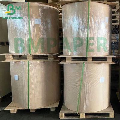 বাদামী ও সাদা উচ্চ প্রসার্য ব্যাগ ক্রাফ্ট পেপার 80gsm 90gsm প্রসারিত ক্রাফ্ট পেপার