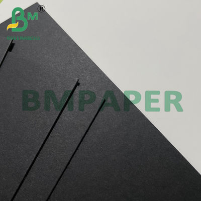 2 মিমি 3 মিমি পুরু 2 পক্ষের লেপা কালো কার্ডবোর্ড 23 x 23 সেমি উপহার বাক্সের জন্য