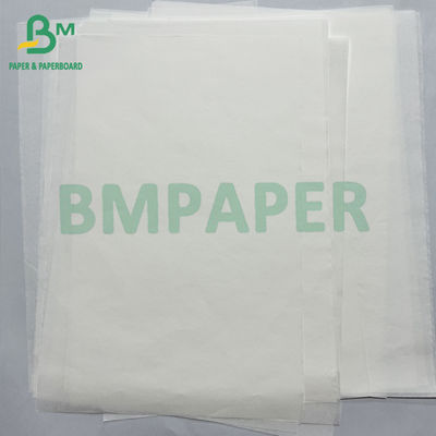 জুতা প্যাকিংয়ের জন্য 20gsm মসৃণ সেমিট্রান্সপারেন্ট গ্লাসাইন পেপার রোল