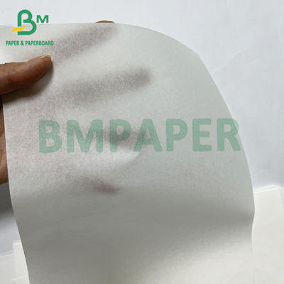 জুতা প্যাকিংয়ের জন্য 20gsm মসৃণ সেমিট্রান্সপারেন্ট গ্লাসাইন পেপার রোল