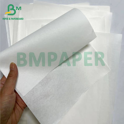 120 সেমি রোল প্রস্থ ফুড গ্রেড 33gsm 35gsm MG হোয়াইট ক্রাফ্ট পেপার রোল