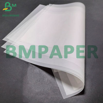 50g - 130g সাদা স্বচ্ছ ট্র্যাকিং পেপার ট্রান্সফার বটার পেপার
