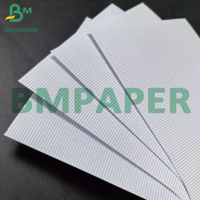 1.5 মিমি 2.5 মিমি 3 স্তর সাদা corrugated কার্ডবোর্ড প্যাকেজিং bleached বোর্ড শীট