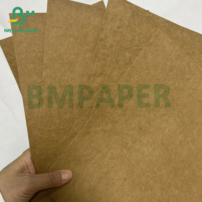ধুয়ে ফেলা 0.55 মিমি ধুয়ে ফেলার যোগ্য কার্পেট কাগজ কসমেটিক ব্যাগ জন্য টোট ব্যাগ