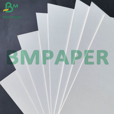 1 মিমি 2 মিমি প্রাকৃতিক সাদা শোষণকারী কাগজ একপাশে PE লেপযুক্ত
