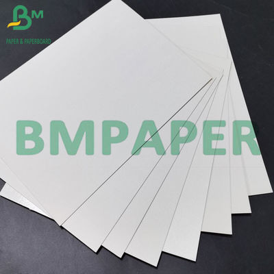 1 মিমি 2 মিমি প্রাকৃতিক সাদা শোষণকারী কাগজ একপাশে PE লেপযুক্ত