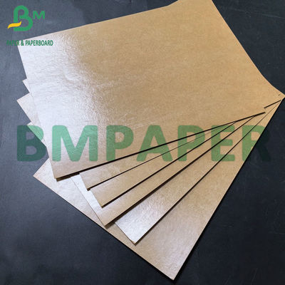 300g+15g PE একপাশে লেপযুক্ত তেলরোধী বাদামী ক্রাফট কাগজ প্যাকিংয়ের জন্য