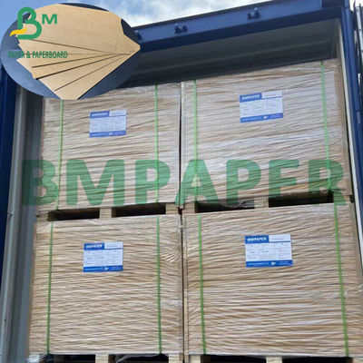 300g+18g PE একপাশে লেপযুক্ত Greaseproof Unbleached Kraft Paper